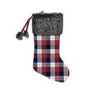 VducK Christmas Stocking, Personalized Xmas Candy Gift Bag for Filling Fireplace Indoors, Outdoors Christmas Hanging Decorations