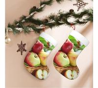 VducK Christmas Stockings Yellow Green Large Santa Stocking Personalised Xmas Stockings for Party Home Decor for Family Holiday