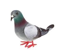 VDYXEW Prop Photography Garden Accessories Pigeon Bird model, Simulation Animal Model Artificial Animal Miniature Ornament -Pigeon