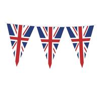VE Day 80th Anniversary Bunting, VE Day 80th Anniversary Flag 2025 Celebration Decorations VE Day Bunting Banner, 80 Years Victory In Europe Flag (D)