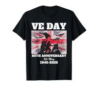 VE Day 80th Anniversary - Victory in Europe WWII Remembrance T-Shirt