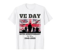 VE Day 80th Anniversary - Victory in Europe WWII Remembrance T-Shirt