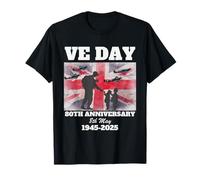 VE Day 80th Anniversary - Victory in Europe WWII Remembrance T-Shirt