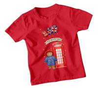 VE Day 81st Anniversary Kids T-Shirt 2026 Union Jack British Flag Victory in Europe Day Tee, WWII Remembrance Costume Top for Boys & Girls, School Celebration #2-5-6 Years Red