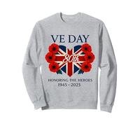 VE Day Flag 80th anniversary 2025 V E Day 80th, V-E Day 2025 Sweatshirt
