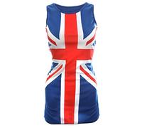 VE Day ladies Union Jack Dress - XSmall - Red, White and Blue Union Jack Flag Classic Dress - 90s Music Icons, Brit Pop, King's Coronation Fancy Dress