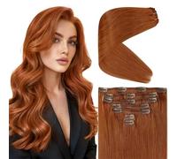 Ve Sunny Clip in Extensions for Women Clip in Hair Extensions Human Hair 18 Inch 120g