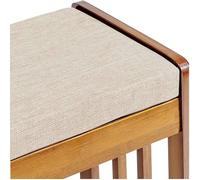 VEAI Indoor/Outdoor Bench Cushion - 120cm/150cm/100cm/90cm x 40cm/35cm/30cm - Non-Slip Seat Pad for Bay Windows, Garden Patio, Long Chairs, Swings & Porch Furniture with Zipper(M1,70x35x5cm)
