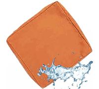 VEAI Sofa Seat Cushion Covers Waterproof with Zipper, Light Blue/Black/Green/Grey, 60x60cm/ 55x45cm, Chair Seat Pads Cover for Indoor & Outdoor Patio Rattan Furniture(C7,55x45x10cm)