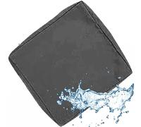 VEAI Sofa Seat Cushion Covers Waterproof with Zipper, Light Blue/Black/Green/Grey, 60x60cm/ 55x45cm, Chair Seat Pads Cover for Indoor & Outdoor Patio Rattan Furniture(C2,33x65x10cm)