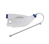 Veal Feeder - 4 Litre Milk Bottle for Feeding Young Animals, Versatile Feeding Tool Calves Lambs Kidney Kidney Feeding Hygienic Milk and Medicine Dispenser Firm Accessory