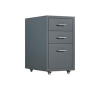 Veal File Cabinet 1.2mm Thick Steel Multi Der for Office Space Saving Gray Steel Sto Solut Versatile Filing System