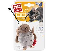 Vealind Melody Chaser Pet Interactive Cat Toy Plush Toys for Dogs and Cats (Cricket)