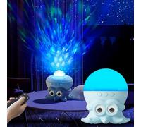 VEANINO Galaxy Projector Star Projector Night Light for Bedroom, 16 Color Ocean Lamp with Timer & Remote, Kids Night Light Ceiling Light Projection for Children Gift Room Decor