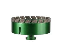 Vearter 110 mm Diamond Core Drill Bit, M14 Thread Connection Masonry Hole Saw, Vacuum Brazed Hollow Hole Cutter for Tile, Marble, Granite, Porcelain, Concrete, Quartz Stone