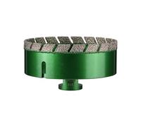 Vearter 115 mm Diamond Core Drill Bit, M14 Thread Connection Masonry Hole Saw, Vacuum Brazed Hollow Hole Cutter for Tile, Marble, Granite, Porcelain, Concrete, Quartz Stone