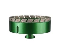 Vearter 120 mm Diamond Core Drill Bit, M14 Thread Connection Masonry Hole Saw, Vacuum Brazed Hollow Hole Cutter for Tile, Marble, Granite, Porcelain, Concrete, Quartz Stone