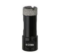 Vearter 20mm Dry Diamond Core Drill Bit, M14 Thread Connection Vacuum Brazed Masonry Hole Saw, Hollow Hole Cutter for Tile, Marble, Granite, Porcelain, Concrete and Quartz Stone