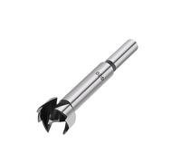 Vearter 20mm Forstner Drill Bit, High Carbon Steel Multi-Tooth Woodworking Tools with Round Shank, Hinge Boring Hole Cutter for Solid Wood, MDF, Plastic, Particleboard, Plywood