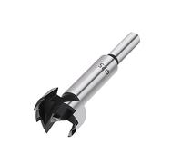 Vearter 25mm Forstner Drill Bit, High Carbon Steel Multi-Tooth Woodworking Tools Forstner Bits with Round Shank, Hinge Drill Bit for Solid Wood, MDF, Plastic, Particleboard, Plywood