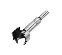 Vearter 30mm Forstner Drill Bit, High Carbon Steel Multi-Tooth Woodworking Tools Forstner Bits with Round Shank, Hinge Drill Bit for Solid Wood, MDF, Plastic, Particleboard, Plywood