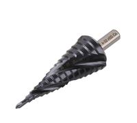Vearter 4-32mm Cobalt Step Drill Bit for Metal, M35 HSS 15 Steps Cone Cutter, Spiral Flute Triangular Shank Hole Cutter Drill Bit for Stainless Steel, Metal Sheet, Aluminium, Plastic, Wood