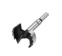 Vearter 48mm Forstner Drill Bit, High Carbon Steel Multi-Tooth Woodworking Tools Forstner Bits with Round Shank, Hinge Drill Bit for Solid Wood, MDF, Plastic, Particleboard, Plywood