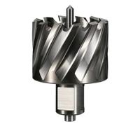 Vearter 50mm HSS Annular Cutter, 19.05mm Weldon Shank, Mag Drill Bit with Pilot Pin for Steel Plate, Aluminum, Brass, Cast iron, Stainless Steel