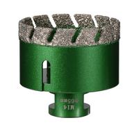 Vearter 65 mm Diamond Core Drill Bit, M14 Thread Connection Masonry Hole Saw, Vacuum Brazed Hollow Hole Cutter for Tile, Marble, Granite, Porcelain, Concrete, Quartz Stone