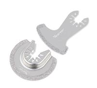 Vearter Diamond Blades Set For Oscillating Tools, Multi-tool Mortar Cutting Saw Blade For Precise Grout Removal