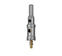 Vearter TCT Hole Saw, 20.5mm Carbide Bit with Pilot Drill, Cutter for Hard Metal, Stainless Steel, Mild Steel, Aluminium Alloy, Copper, Iron, Plastic and Fiberglass