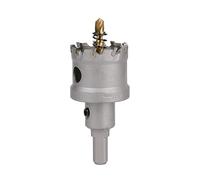 Vearter TCT Hole Saw, 38mm Carbide Bit with Pilot Drill, Cutter for Hard Metal, Stainless Steel, Mild Steel, Aluminium Alloy, Copper, Iron, Plastic and Fiberglass