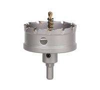 Vearter TCT Hole Saw, 75mm Carbide Bit with Pilot Drill, Cutter for Hard Metal, Stainless Steel, Mild Steel, Aluminium Alloy, Copper, Iron, Plastic and Fiberglass