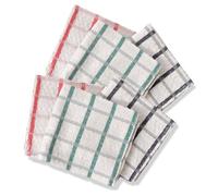 VEARZ® 100% Cotton Terry Tea Towels | 4-12 Packs Kitchen Hand Towels Super Highly Absorbent Soft Touch Dish Cloth Hotel Quality Towel 40x65cm,6 Pack