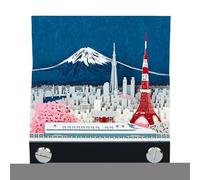 Veasbuu 3D Notepad, Mountain Paper Tear-Off Sculpture, Notepad Sculpture, for Adult Student Child Valentine's Day Workplace Advent Home Decor Christmas Festival Holiday