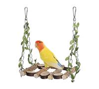 Veasbuu Bird Ladder | Climbing Swing Perch | Chew Toys Perch Stand for Parrot,for Parakeet Budgerigar Cockatiel Conure Lovebird African Grey Cockatoo Macaw Finch