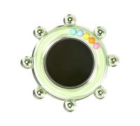 Veasbuu Bird Mirror - Activity Decoration Bite Resistant | Cage Toy for Birds - for Pets such as Cockatiels, Lovebirds, Canaries, Conures, Small to Medium Species