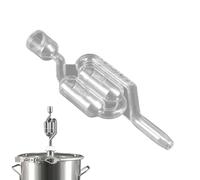 Veasbuu Brewing Airlock | Air Lock Ferment for Brewing Beer Wine,Airtight Tool Beginner Supplies for Making Jar Wine Beer Cider Homemade Pickling Homebrew