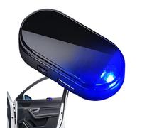 Veasbuu Car Alarm Flash Light,Solar Charging Anti-Theft,Flashing Alarm Security Simulated | for Sedan RV Caravan Roadside Garage Parking Lot