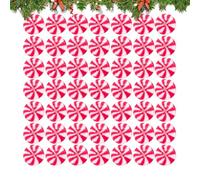 Veasbuu Christmas Buttons for Sewing - 50-Piece Resin Christmas Decorations | Assorted Decorative Candy Sewing Buttons | for Party Home School Art Project Mom Beginners Sweater Scarf Fabric