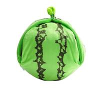Veasbuu Dog Snuffle Toy - Watermelon Design Mental Stimulation Plush Puzzle with Squeaky | Dog Stimulation Toys with Crinkle Papers,for Playroom Apartment Corner Alone Time Home