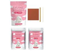 Veasbuu Eco Resin Casting Powder,100g Water Activated Fast Curing - Beginners Fast Curing Casting Powder Kit | for Birthday Valentines Date Night Art Projects Home Decor Couples Family