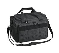 Veasbuu Fishing Tackle Bag, Oxford Cloth Fishing Gear Storage, Water-Resistant Lure Bag, Portable Shoulder Carrier with Adjustable Strap, Ideal for Saltwater and Freshwater Angling
