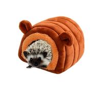 Veasbuu Hamster Winter Warm House Bed, Cozy Sleeping Nest for Hamsters, Ideal for Hedgehogs and Parrots, Provides Warmth and Comfort During Cold Weather, Perfect for Pet Winter Housing