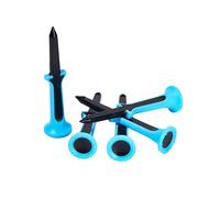 Veasbuu Long Golf Tees, Batting Practice Stand - Portable 3.15 Inch Tall Golf Tees for Turf Mat Putting Green Beginner Lessons Course Driving Range Travel Backyard Tournament