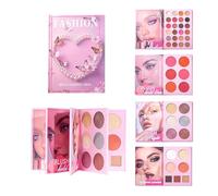 Veasbuu Makeup Palette - 43 Colours Lasting & Waterproof - Book Format Highlighter Blush Palette - For Party, Dating, Photo , Wedding, Eyes, Cheeks, Christmas, Birthday