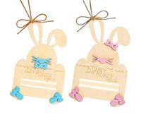 Veasbuu Money Holder for Cash - Bunny Shape Lightweight Easter Favor | Easter Bunny Money Holder,for Kids Boys Girls Children Home School Bedroom Living Room