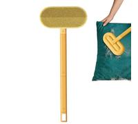 Veasbuu Remover Pet Hair - Reusable Cleaning Tool, 17.72 Inches Dust Picker System with Fabric Care, Long Handle Brush, Lint Extractor, Strong Grip Brush for Sofa Bed Carpet Furniture Home Indoor Use