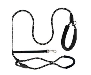 Veasbuu Soft Lead for Dogs | Puppy Training Rope Run Tether | Comfortable Strong Rope Slip Lead - for Outdoor Hiking Running Beach Jogging Park Trail Home Yard