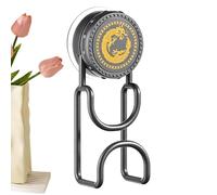 Veasbuu Suction Cup Hooks, No Drill Reusable Hanger, 2.7x1.5 Inches Shower Hook with Strong Grip, Smooth Towel Holder, Waterproof Vacuum with Modern Style, Hanging Tool for Bathroom & Kitchen